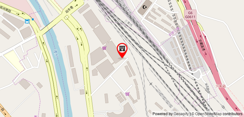 Bản đồ đến Khách sạn Pai Xining Railway Station Branch