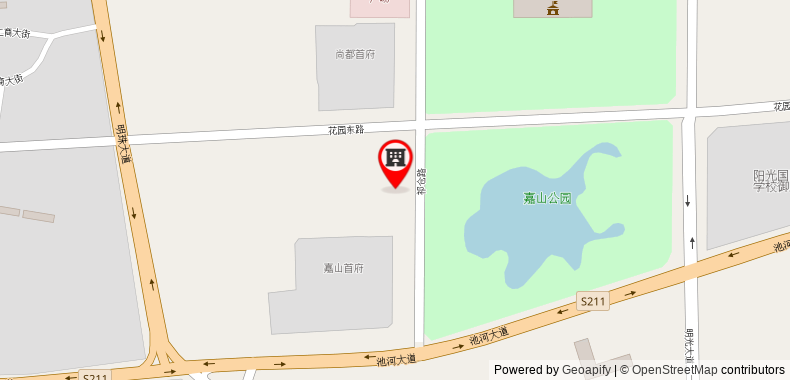 Bản đồ đến Khách sạn Thank Anhui Chuzhou Mingguang Mingzhu Avenue