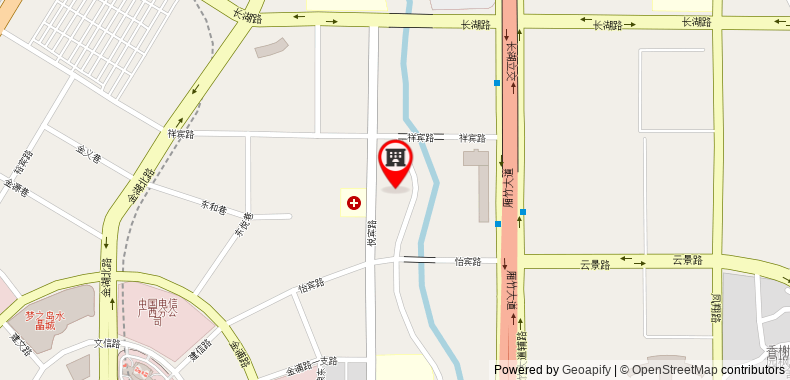 Bản đồ đến Khách sạn Jintone Nanning Jinhu Branch