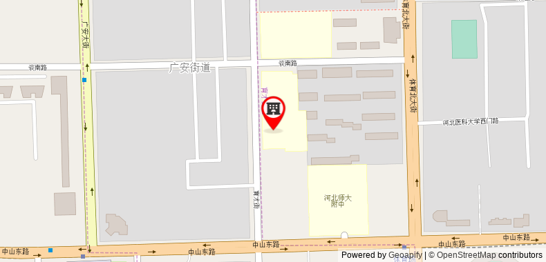 Bản đồ đến Khách sạn Shijiangzhuang Ruxing Holiday