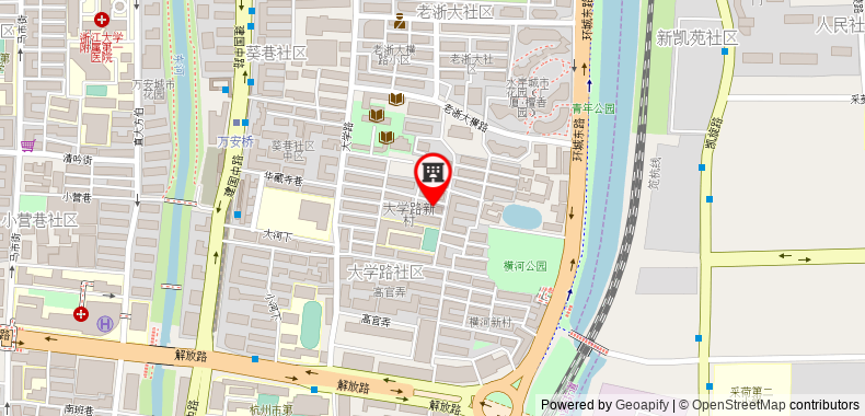 Bản đồ đến Binjiang District CBD Line Jiangjingfang