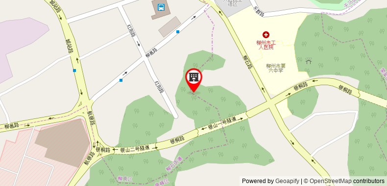 Bản đồ đến City Comfort Inn Liuzhou Bus Terminal Station Branch