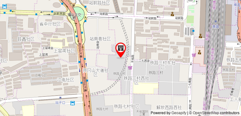 Bản đồ đến Khách sạn Nanchang Galactic Classic International
