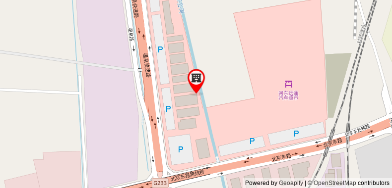 Bản đồ đến Khách sạn Jun Shandong Linyi Hedong Beijing East Road