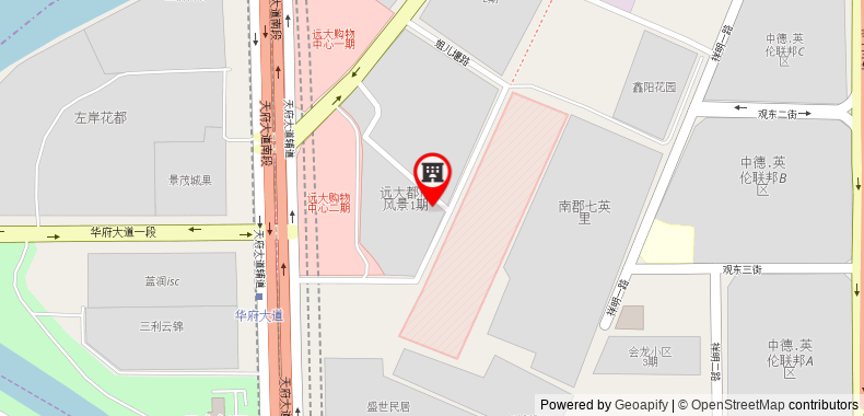 Bản đồ đến Khách sạn Grand Bay Chengdu