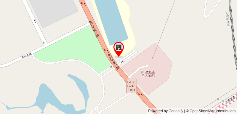 Bản đồ đến Khách sạn Xinjin Celebrity City