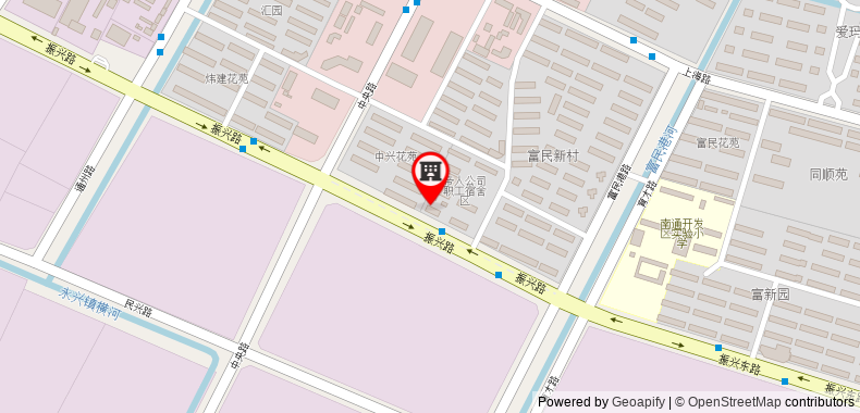 Bản đồ đến GreenTree Inn Nantong Central Road