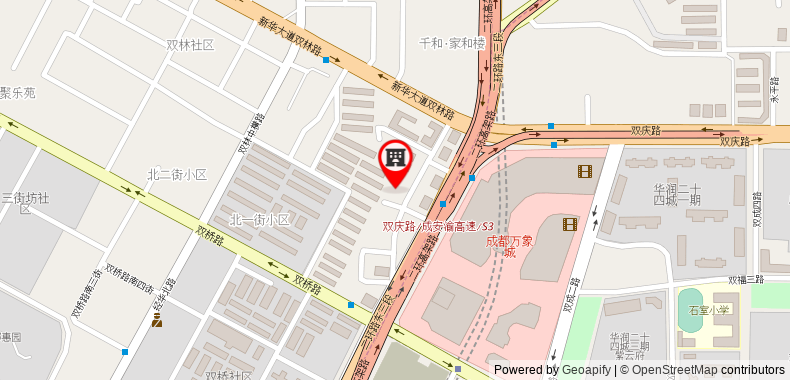 Bản đồ đến Khách sạn Jinyu Sunshine