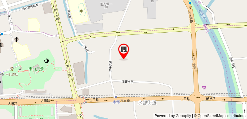 Bản đồ đến Jinjiang Inn Fuzhou North Wuyi Road