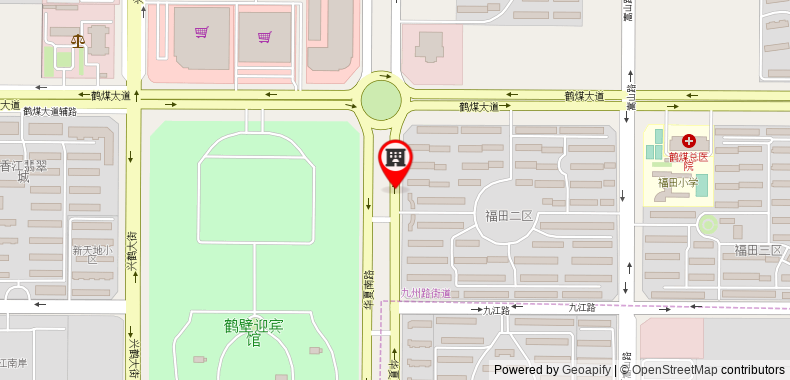 Bản đồ đến Khách sạn Jun Henan Hebi Qibin District Yulong Aizhicheng