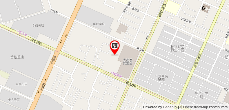 Jinjiang Inn Anshan Xingsheng Square Branch on maps