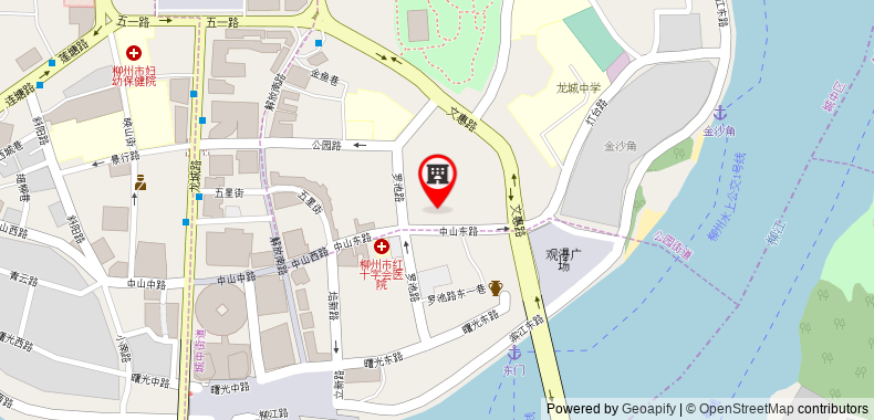 Bản đồ đến Khách sạn Liuzhou Lijing