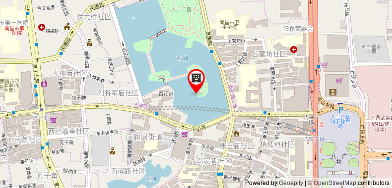 在地图上查看錦江之星南昌民德路酒店
