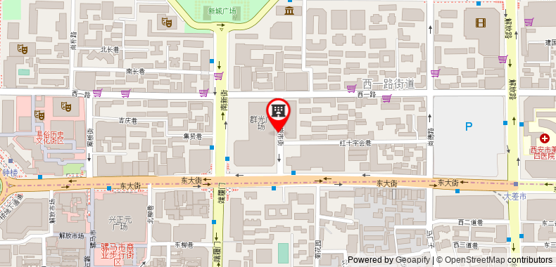 Bản đồ đến Xian Han Tang Yi International Youth Hostel