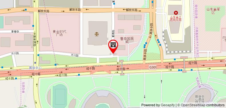 Bản đồ đến Holiday Inn Express Jinan High-Tech Zone