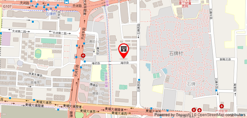 在地图上查看廣州輝盛閣國際公寓