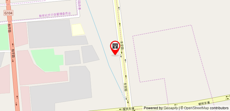 Bản đồ đến Khách sạn Langfang International