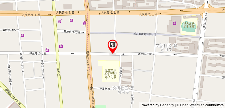Bản đồ đến Khách sạn Yanji Han Cheng Century