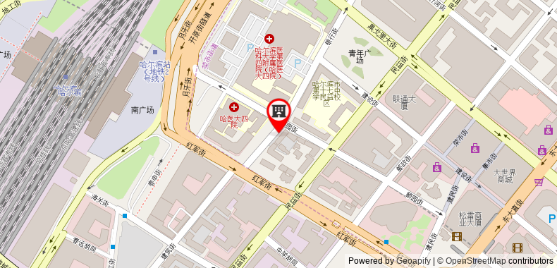 Bản đồ đến Khách sạn Heilongjiang Kunlun