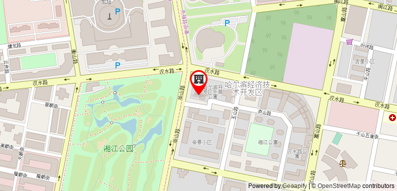 Bản đồ đến Khách sạn Super 8 Harbin Longta Branch