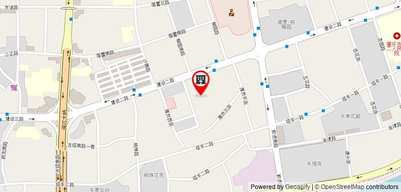 Bản đồ đến Khách sạn Zhaoqing Shanshui Fashion Duanzhou Road Branch
