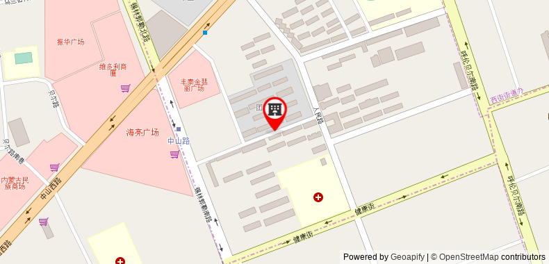 7 Days Inn Hohhot Zhong Shan Road Branch on maps