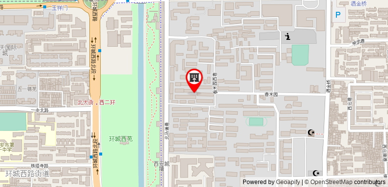 Bản đồ đến Khách sạn Xian Quest Internatinal