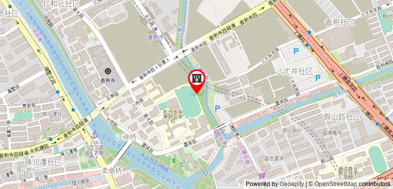 Bản đồ đến Khách sạn Cheery Canal Hangzhou