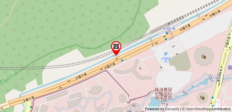 Chimelong Penguin Hotel on maps