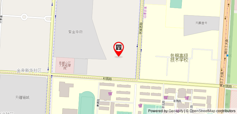 Thank Inn Plus Inner Mongolia Baotou Hondlon District Technology University on maps