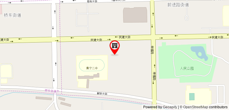 Bản đồ đến Khách sạn GreenTree Inn Inner Mongolia WuLanChaBu Jining District Futaiyuyuan Express