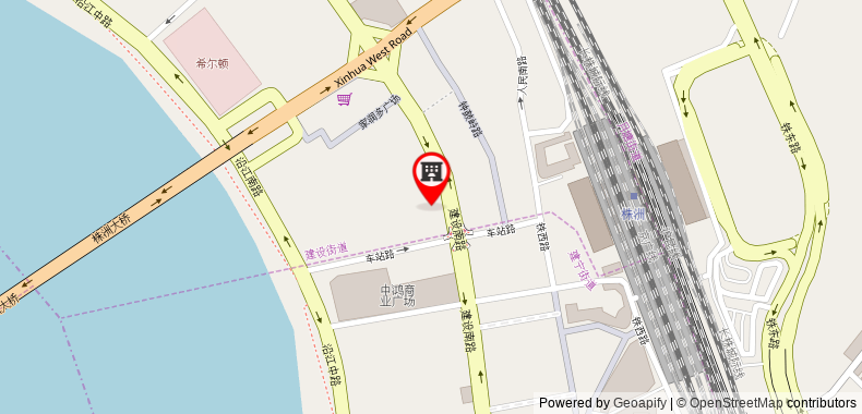 Bản đồ đến Khách sạn Dawei Shennong