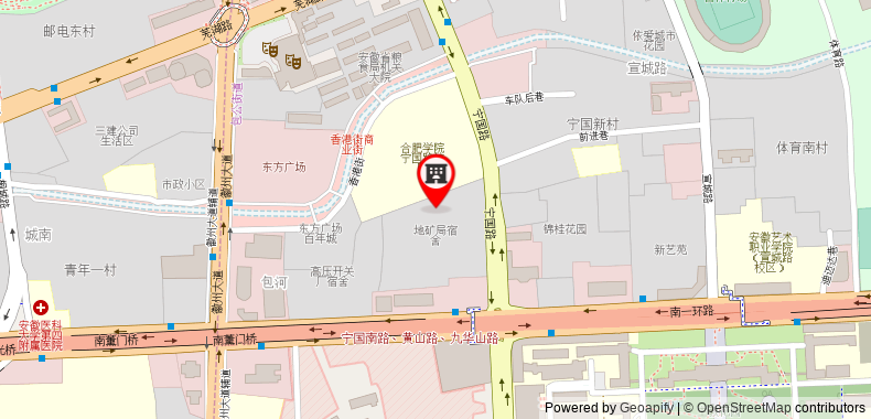 Bản đồ đến Khách sạn Qiyun