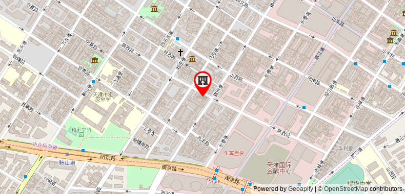 Holiday Inn Express Tianjin Heping on maps