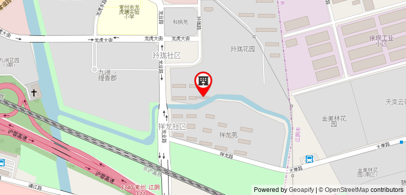 Hilton Garden Inn Changzhou Xinbei on maps