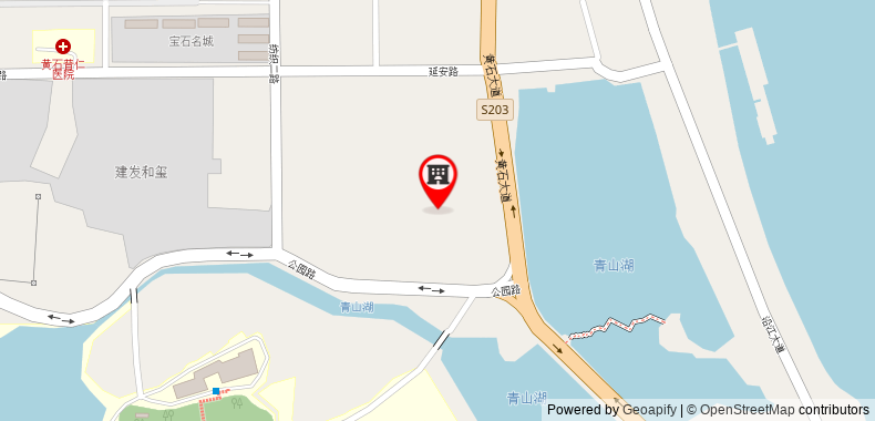 Bản đồ đến Khách sạn Jun Huangshi Huanshigang District Wanda Plaza
