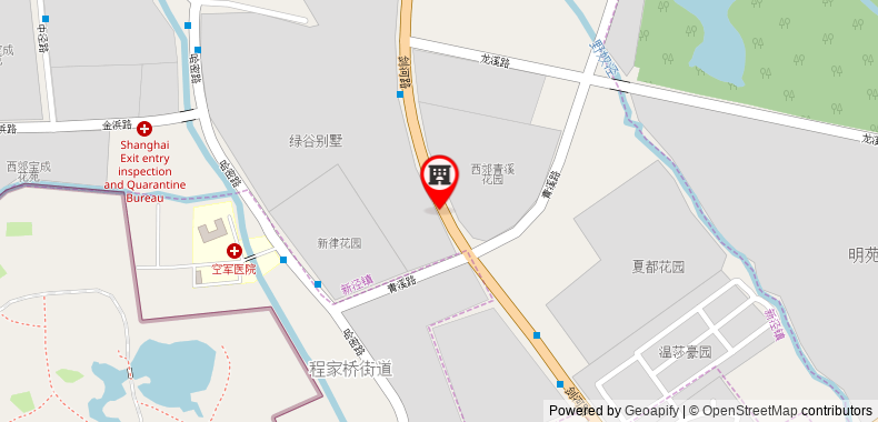 Bản đồ đến Jinjiang Inn Shanghai Hongqiao Hami Rd