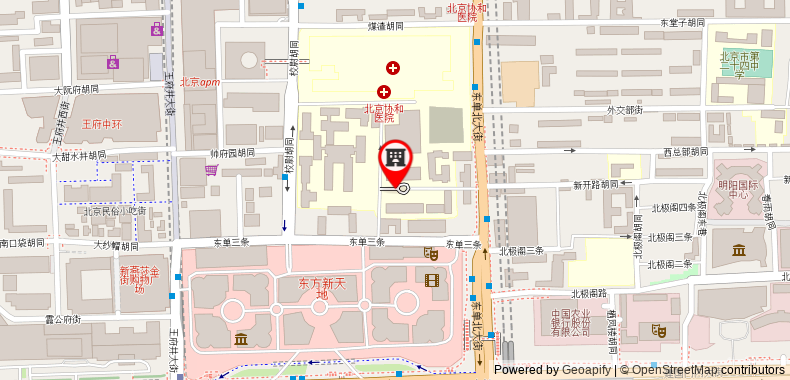 Bản đồ đến The Imperial Mansion, Beijing Marriott Executive Apartments