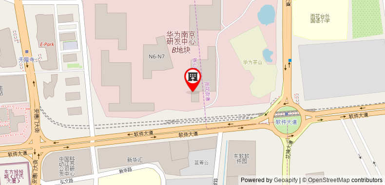 Bản đồ đến PeiSen 2 Bed Apartment near Tianlongsi Subway Stn