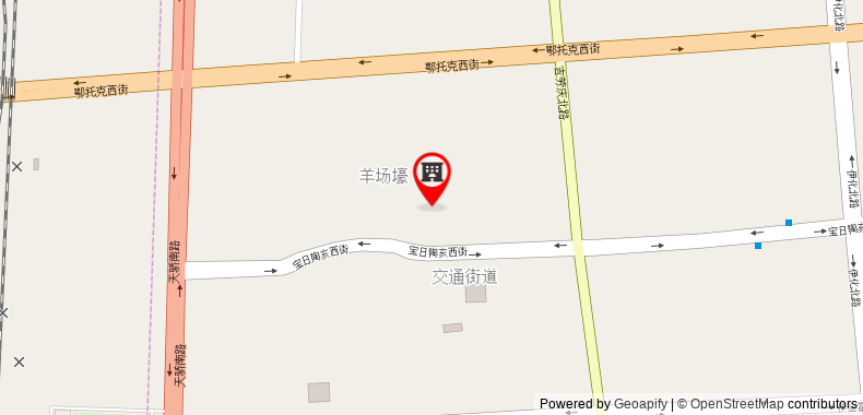 Bản đồ đến Khách sạn Jun Inner Mongolia Ordos Dongsheng District Wanda Plaza