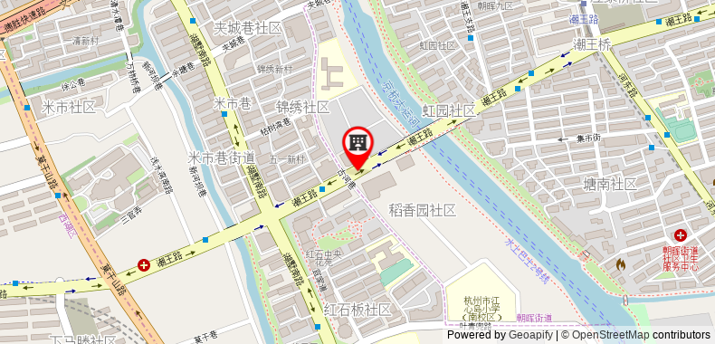 Bản đồ đến Khách sạn Ibis Styles Hangzhou Chaowang Road