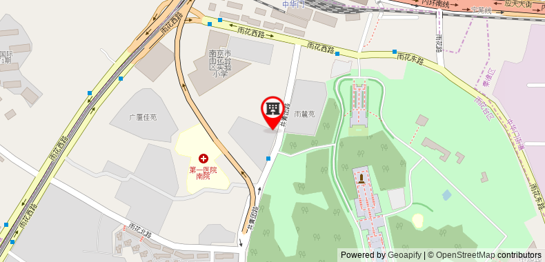 Green Tree Inn Nanjing Zhonghua Gate Subway Station Hotel on maps