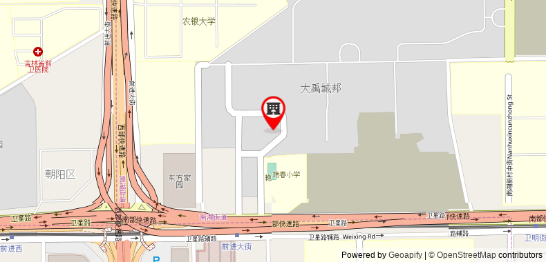 Bản đồ đến Khách sạn Changchun Abritz