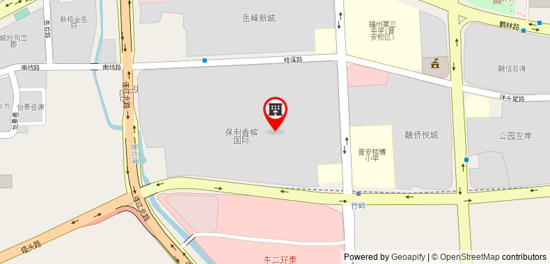 Bản đồ đến Khách sạn Super 8 Fuzhou Jinjishan