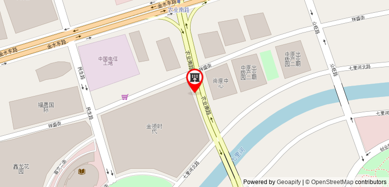Noble International Hotel Zhengzhou on maps