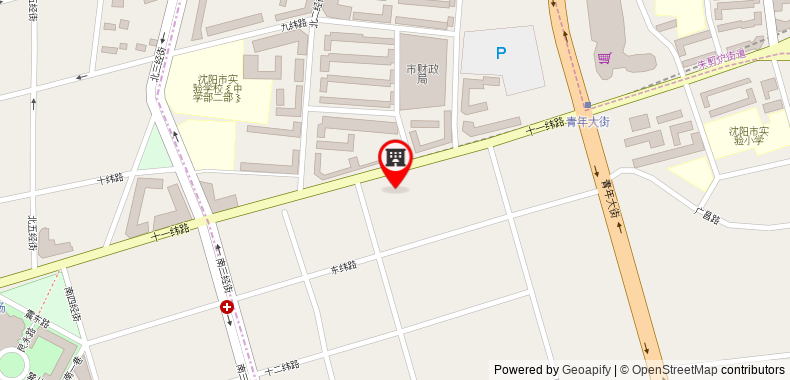 Bản đồ đến Khách sạn Shenyang Chilbosan