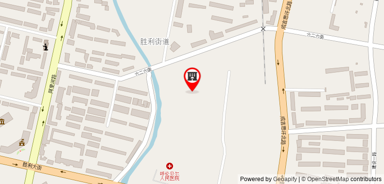 Yihao Hotel on maps