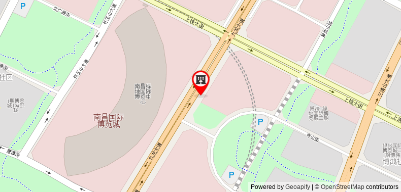 Bản đồ đến Khách sạn Primus Nanchang International Expo City