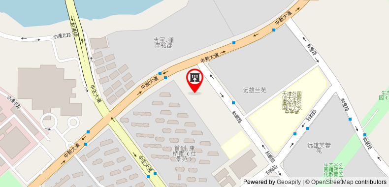 Bản đồ đến Hilton Tianjin Eco City