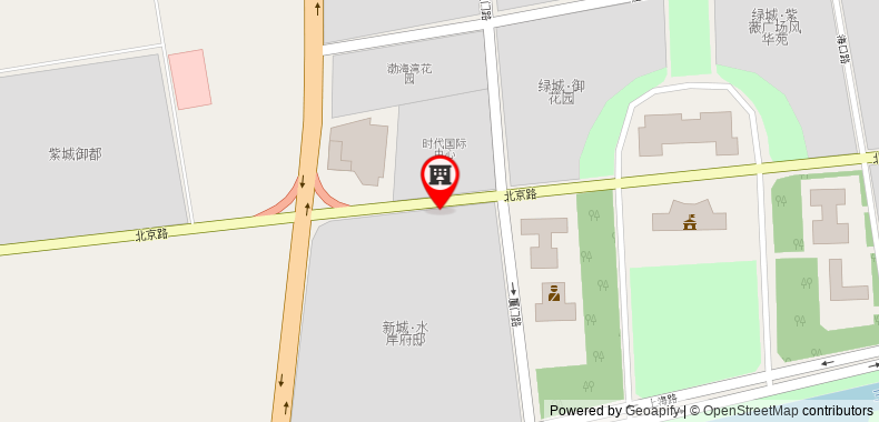 Bản đồ đến Khách sạn Sheraton Qingdao Jiaozhou